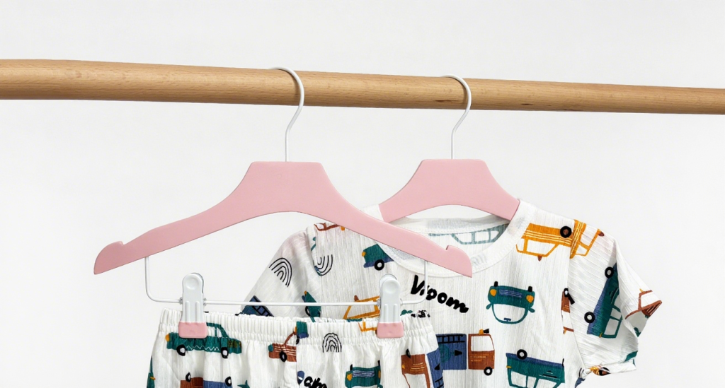 show the baby hangers